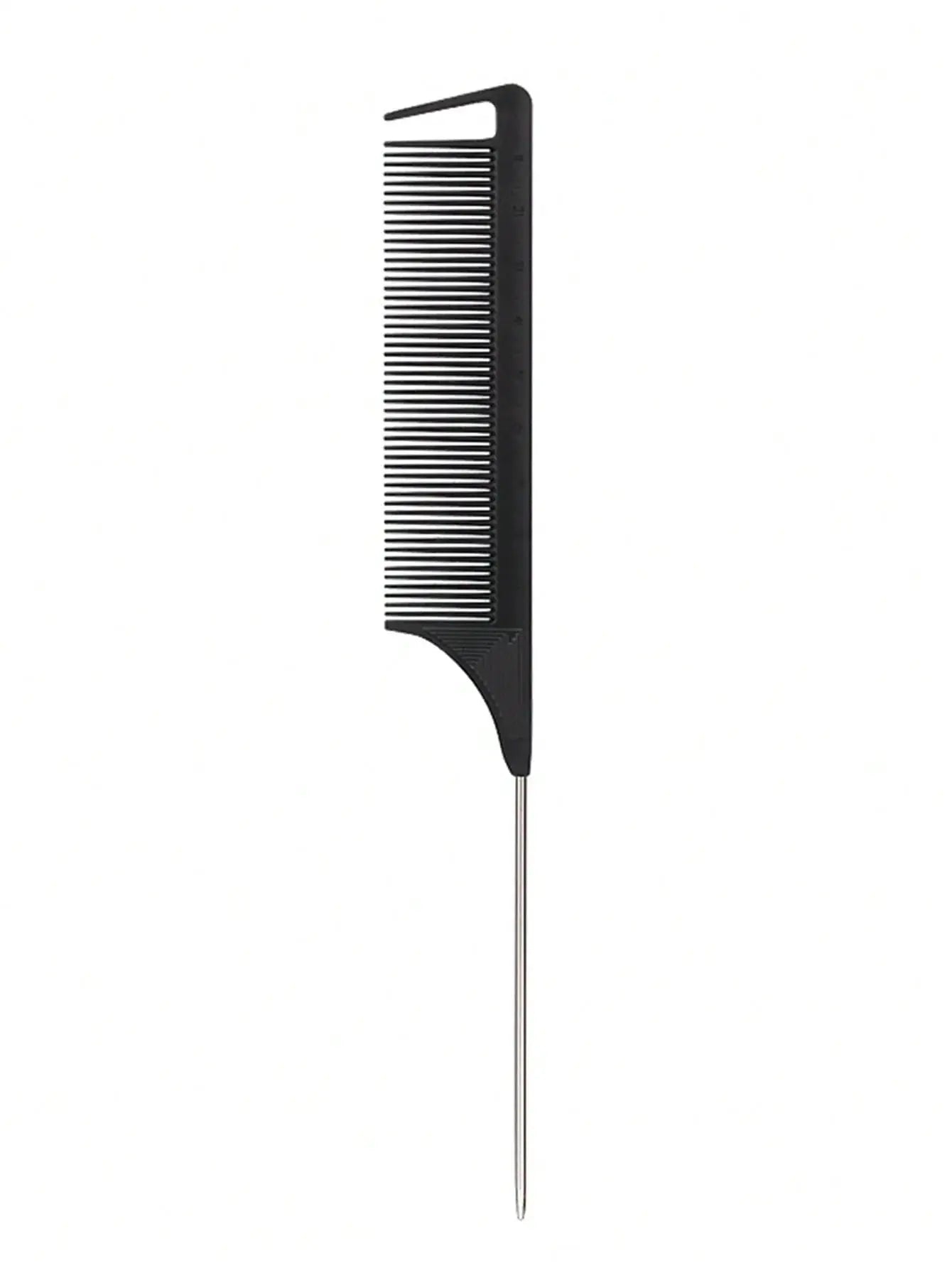 Stainless Steel Pointed Tail Hair Comb For Professional Salon Styling And Wig Maintenance