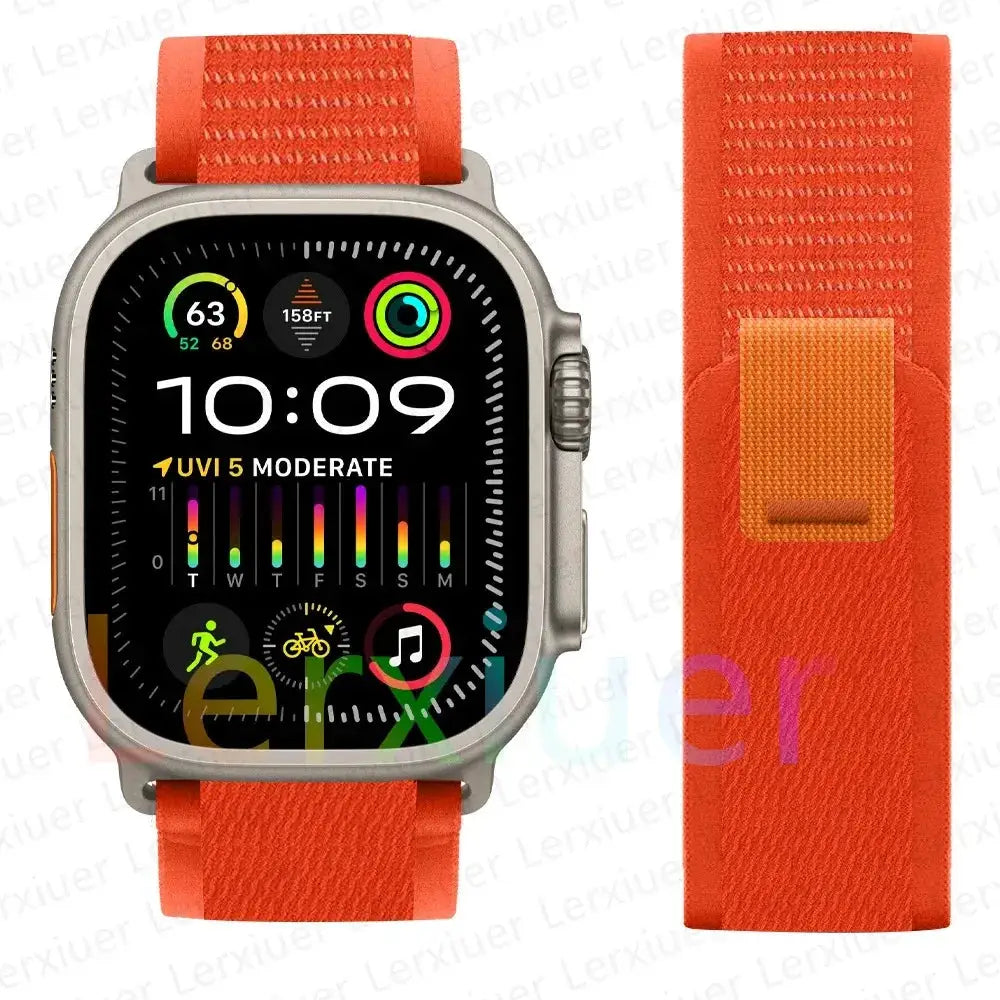 trail loop For apple watch ultra 3 2 Band 49mm 44mm 40mm 45mm 41mm 42mm correa bracelet iWatch series 7 se 8 9 10 11 46mm straps