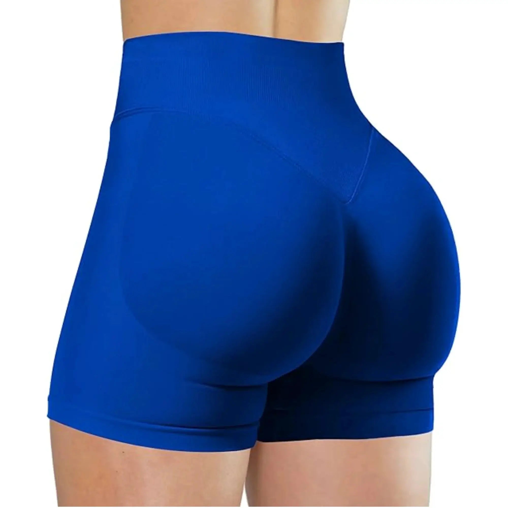 FlexiFit Summer High Waisted Yoga Shorts Snug Booty Lifting Seamless Knit Fit For Running And Yoga
