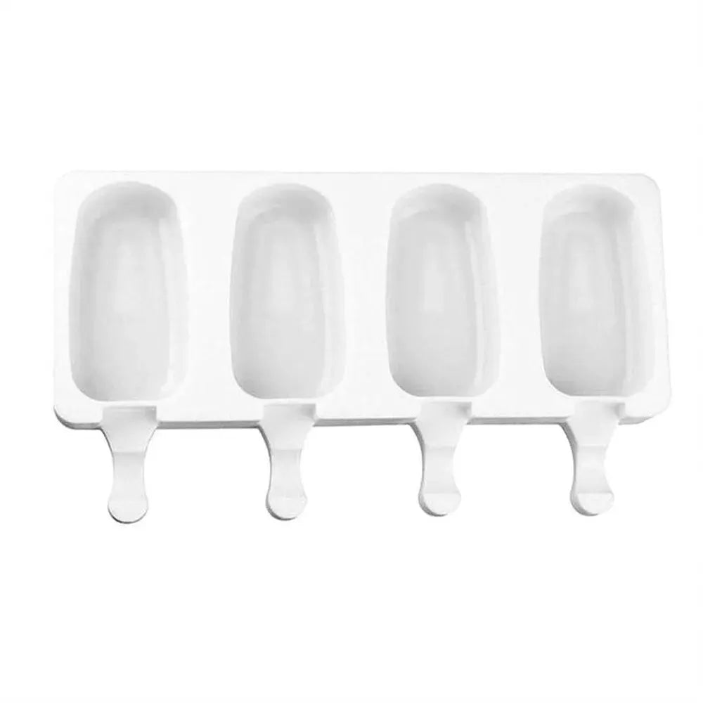 Silicone Ice Cream Mold Set For DIY Popsicles And Frozen Treats Cube Maker Tray For Fruit Juice And Yogurt