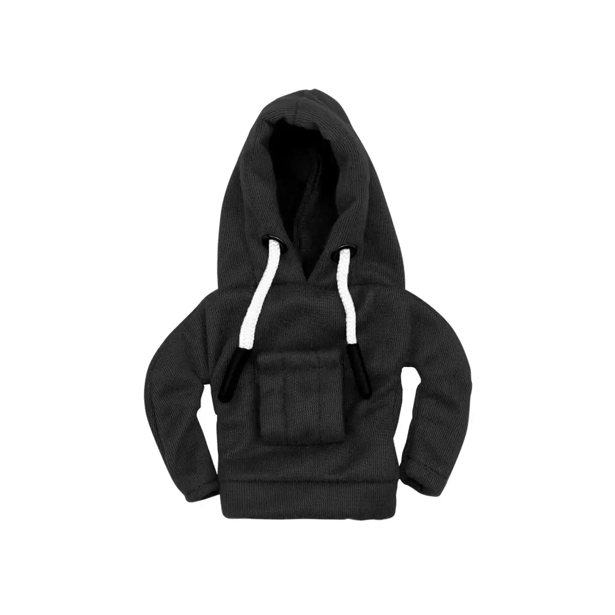 Gear shift hoodie cover for cars, black with white drawstrings, Simples Market interior decor