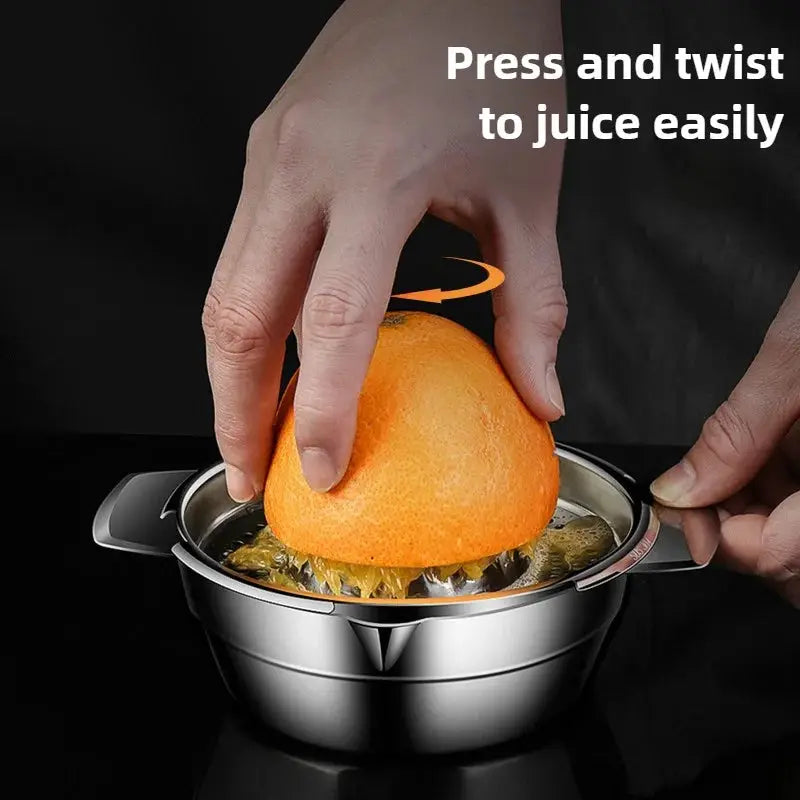 Stainless Steel Manual Juicer For Citrus Fruits Lemon Orange Squeezer Press Type Home Kitchen Tool