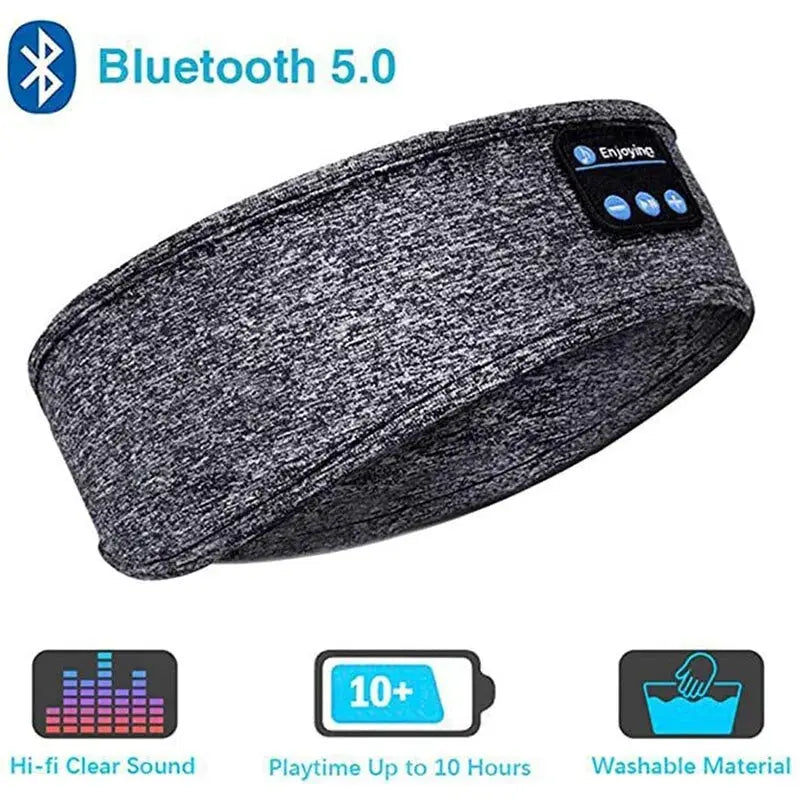 Bluetooth Earphones Sleeping Headband Wireless Headphones With Active Noise Cancellation For Sleep And Sports