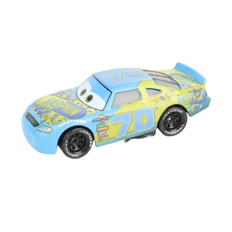 Disney Pixar Cars One Fifty Five Scale Diecast Lightning McQueen And Mater Metal Car Model Collectible Toy