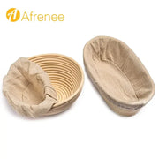 Oval Rattan Bread Proofing Basket Sourdough Banneton Fermentation Wicker Dough Proofing Bowl For Homemade Loaves