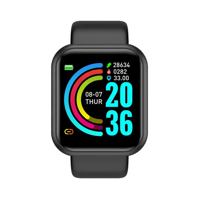 PulseNova Smart Watch For Women And Men With Bluetooth Music Player Fitness Tracker And Health Monitoring