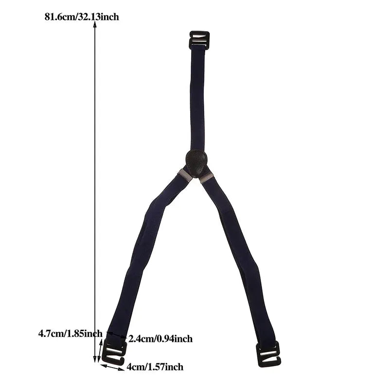 2.5cm Wide Mens Suspenders New Creative 3 Hooks Adjustable Braces For Casual And Formal Wear
