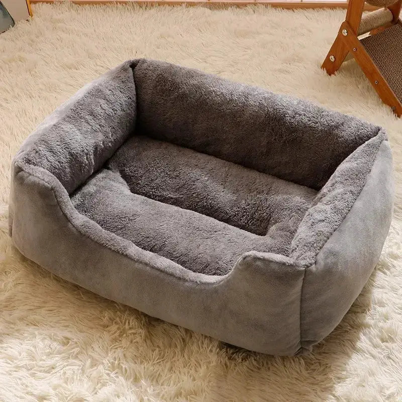 Cozy Cat Bed For Cats And Kittens Winter Comfort Cushion Basket House Pet Supplies Accessory Habitat