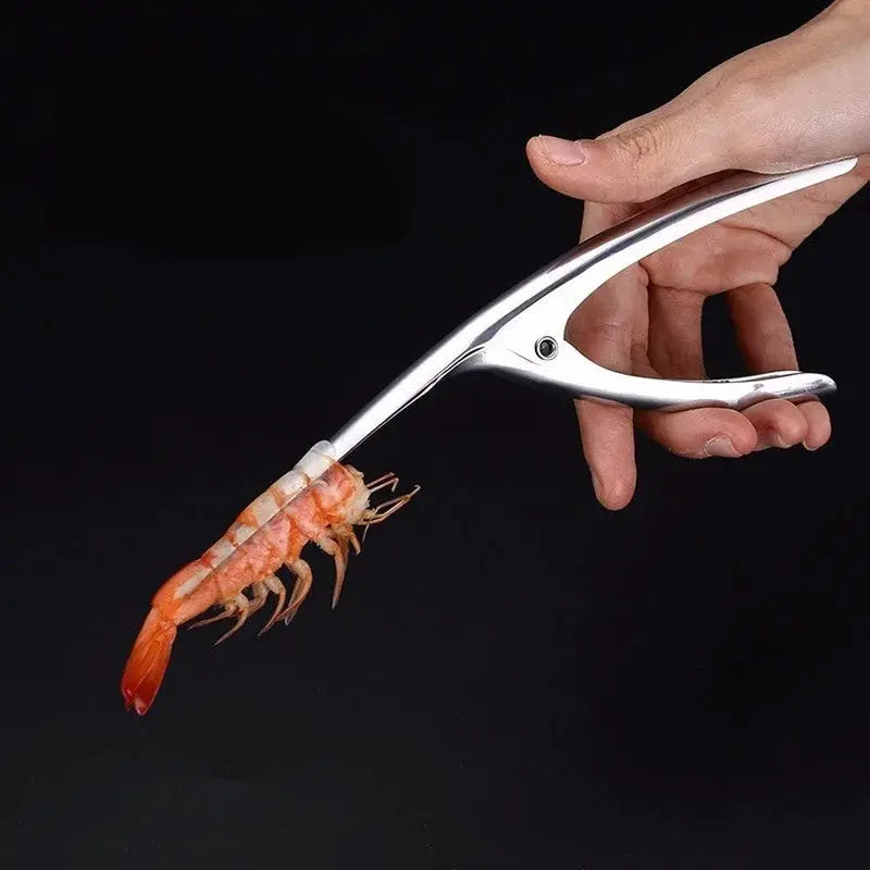 Stainless Steel Shrimp Peeler And Deveiner Tool For Prawns Lobster Line Cutter Seafood Cleaning Kitchen Gadget