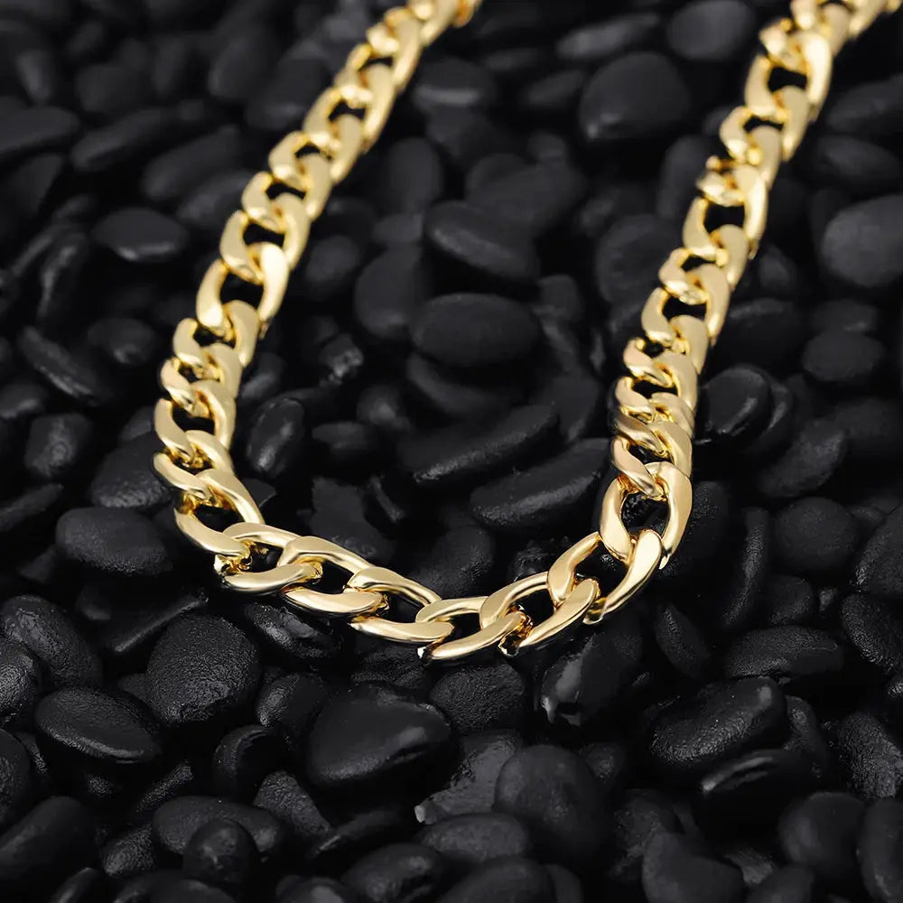 High Quality Classic Cuban Link Chain Necklace For Men And Women Smooth Jewelry Gift For All Occasions