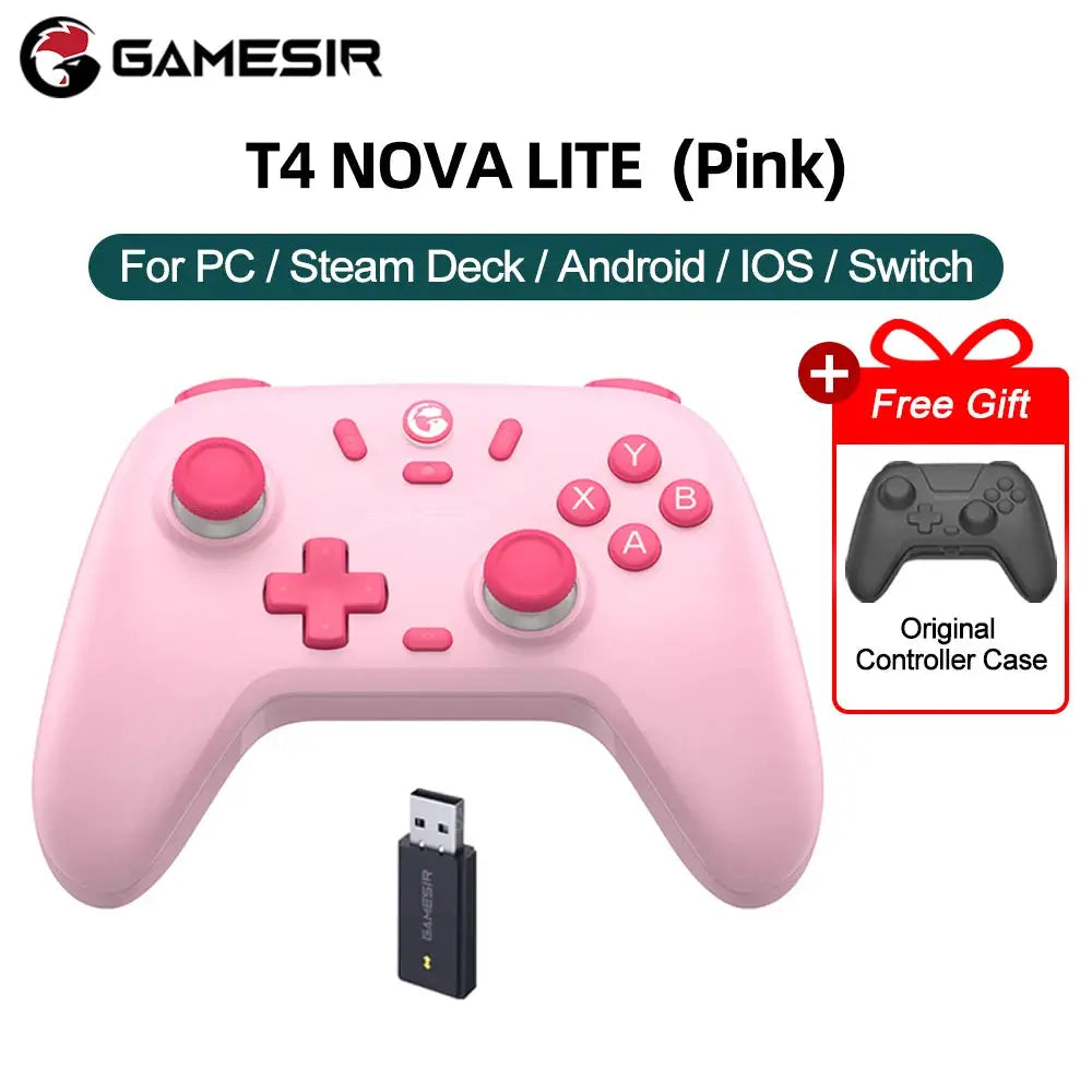 GameSir Nova Lite Controller For Nintendo Switch PC Steam Android iOS Hall Effect Joysticks With Dual Rumble