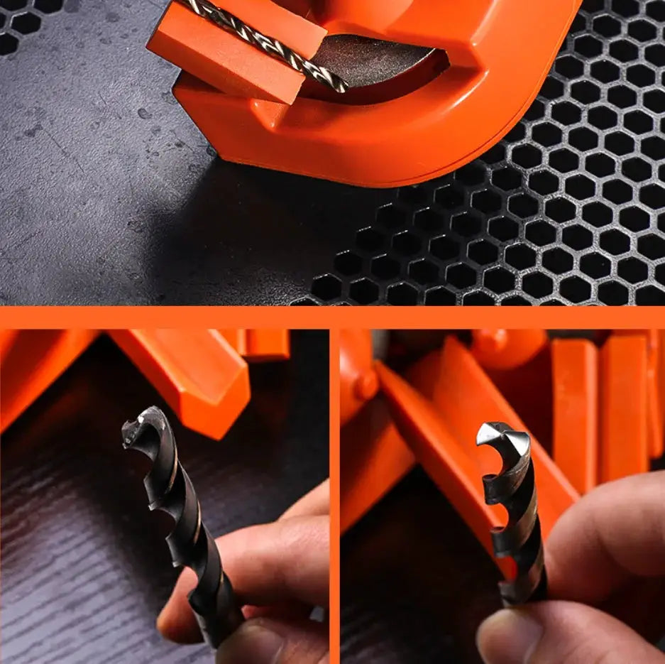 Electric Drill Bit Sharpener and Knife Sharpener Multipurpose Grinding and Polishing Tool