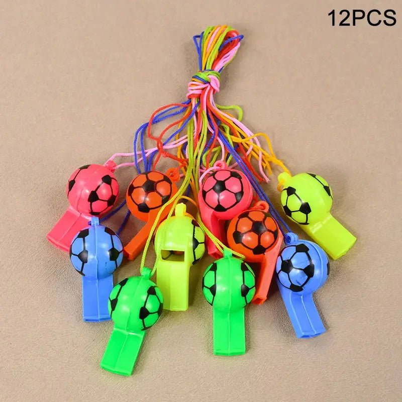 Soccer Theme Party Favors Set Bracelets Keychains Pin Ball Maze Toys