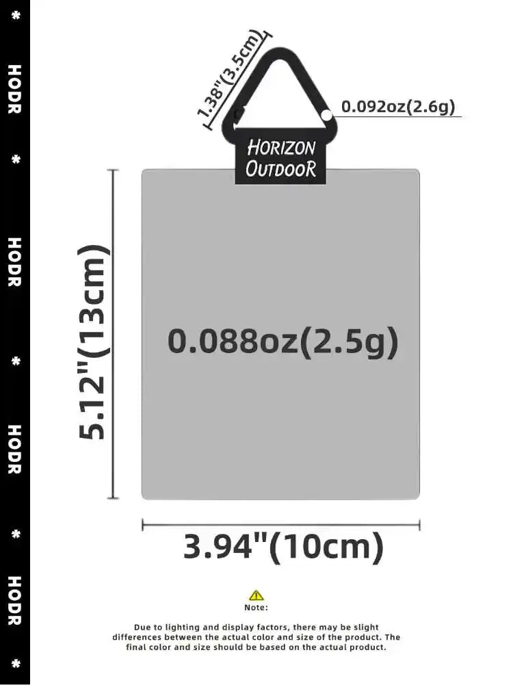 Stashlite Dyneema DCF stuff sack by Simples Market; ultralight lantern diffuser bag, grey, 10×13 cm, 2.5 g