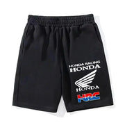 Honda Racing shorts in black with HRC logo print