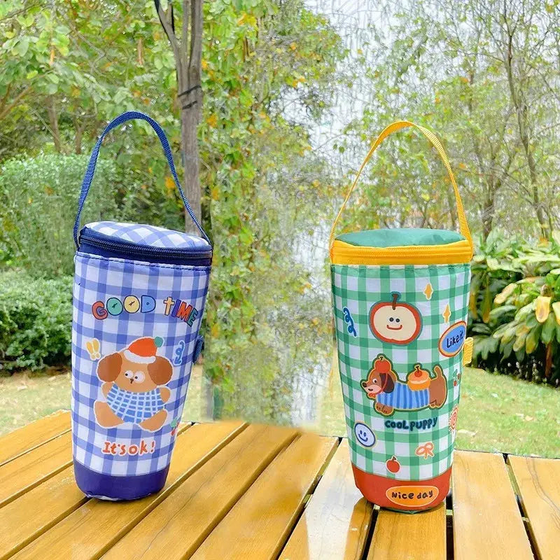 SipSaver Portable Milk Tea Tote Bag Insulated Keeps Drinks Hot On The Go With Durable Oxford Cloth
