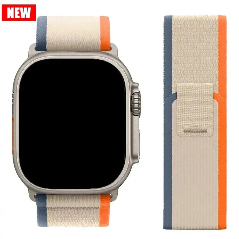 Nylon Trail loop correa For Apple Watch Ultra 2-3 49mm 45mm 44mm 42mm 46mm 41mm bracelet iWatch Series 11 10 9 8 7 6 5 SE Strap