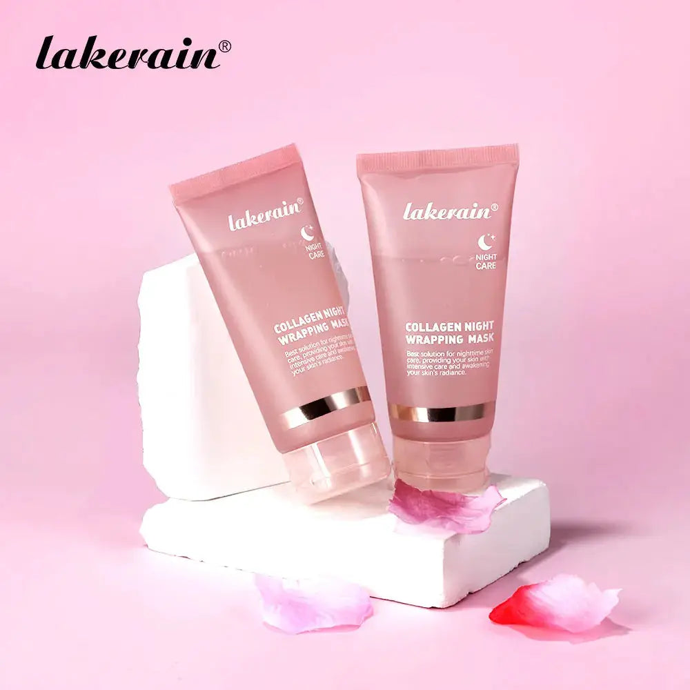 Korean Deep Collagen Mask Peel Off For Anti Wrinkle Lifting Overnight Skin Care Bio Pack