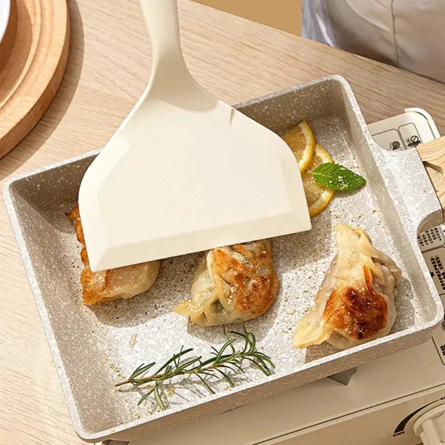 Silicone Heat Resistant Spatula Food Grade Nonstick Kitchen Tool For Frying Pan Griddle Pancake Sushi Steak Fish