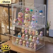 Three Layer Acrylic Blind Box Storage Box For Collectible Figures And Action Figures, Desktop Display Case