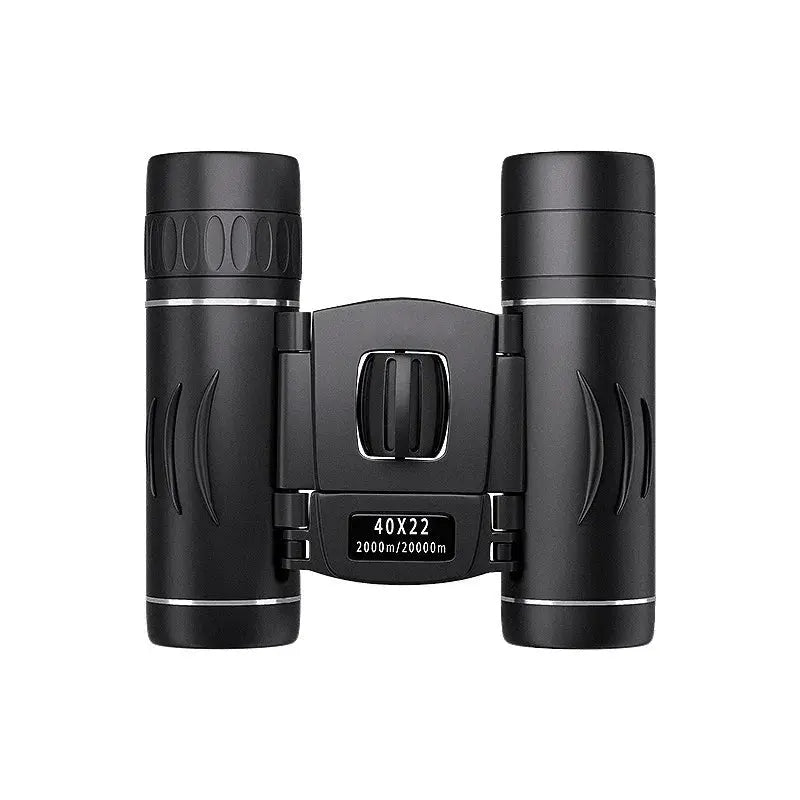 40x22 HD Binoculars With BAK4 FMC Coatings 2000M Long Range Folding Mini Telescope For Hunting Sports Camping Travel