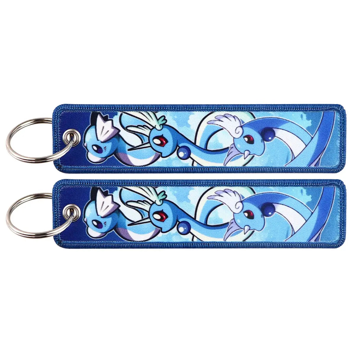 Gengar and Mewtwo Anime Keychain Zinc Alloy Double Sided Key Tag for Keys Car Motorcycle Gift for Men Women