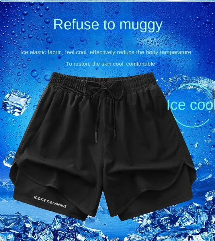Black Simples Market athletic shorts with quick-dry fabric and drawstring waistband