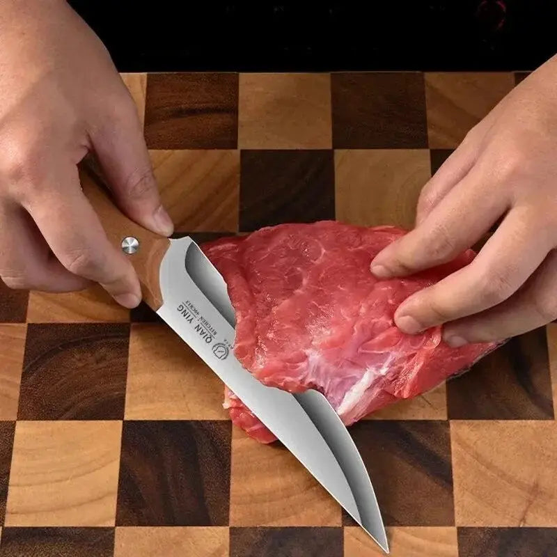 Premium Stainless Steel Bone Picking Knife For Butchers Sharp Tool For Sheep Pigs And Cattle