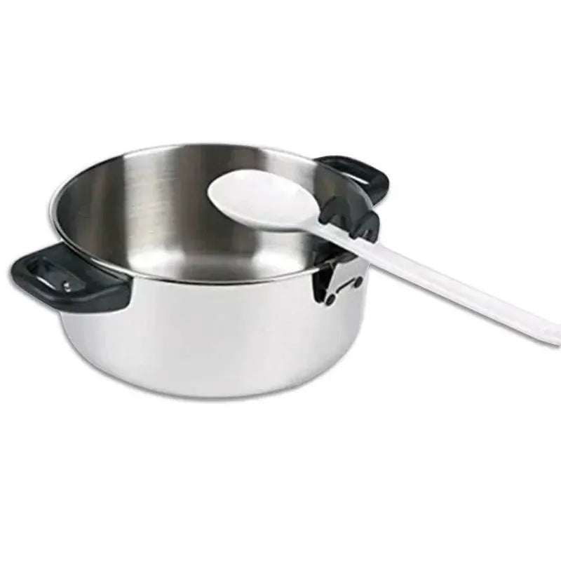 Pot Clip Holder Silicone Anti Scald Grip For Spoon Spatula Utensils