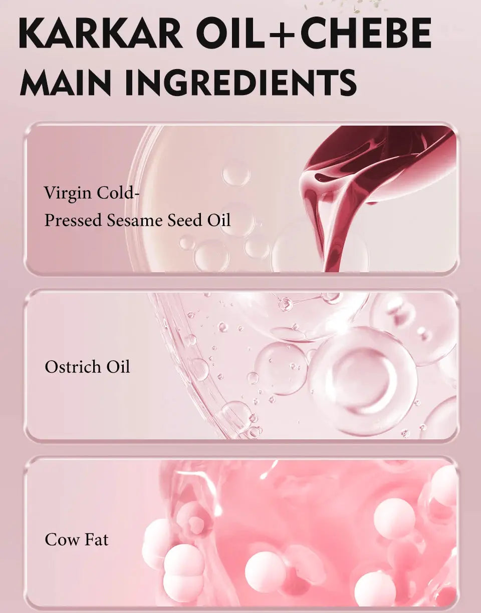 100% Pure Natural Karkar Chebe Oil Batana Butter Hair Growth Oil Rosemary Repair Damaged Hair Treatment Oil Anti-Hair Loss Care