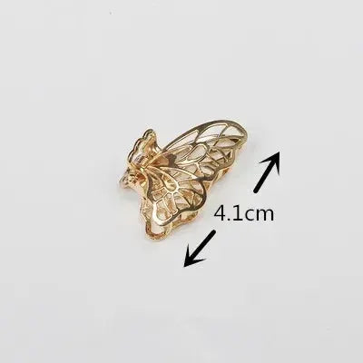 LuxeHair Geometric Metal Hair Claw Clip For Women And Girls Elegant Minimal Design For Secure Hold