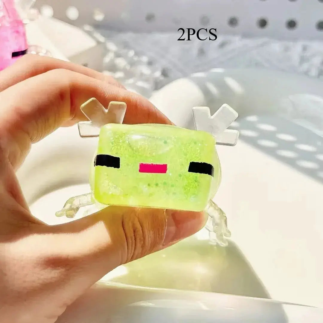 Axolotl Squeeze Soft Squishy Stress Relief Stretchable Toy For Halloween Christmas Birthday Party Favors Classroom
