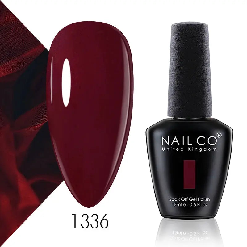 Nailco 131 Colors Gel Nail Polish LED Gel 15ml Vibrant Long Lasting Hybrid Varnish For Manicure