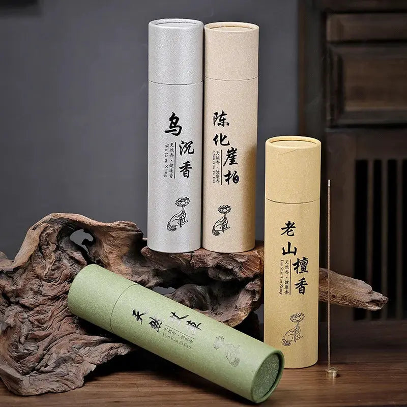 400Pcs Natural Sandalwood Incense Sticks For Home Blessing Ceremony Prayer Meditation Buddha Agarwood