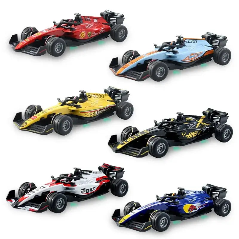 2025 New RC Car 1 64 Scale Mini Alloy Model Formula Racing Remote Control Car With Adjustable Lighting For Kids