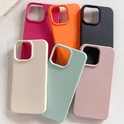 Leather Phone Case For iPhone 11 Through 17 Pro Max And iPhone Air Soft TPU Shockproof Funda Cover