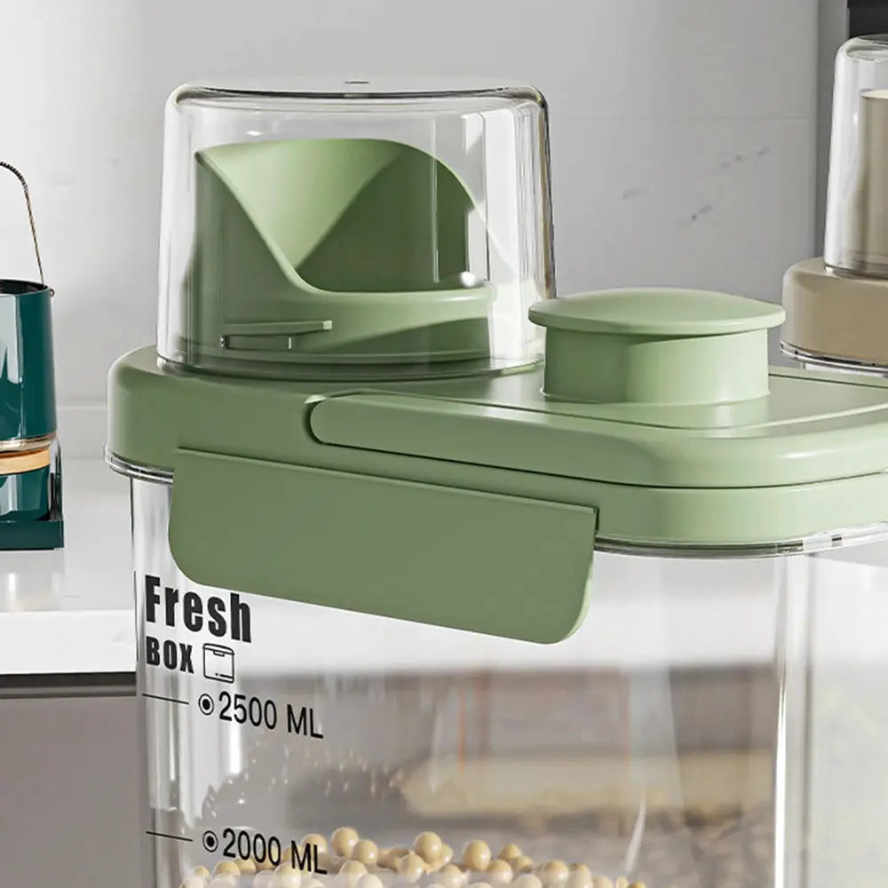 Large Capacity Grain Storage Tank For Kitchen Flour And Rice Insect Proof And Moisture Proof Sealed Container
