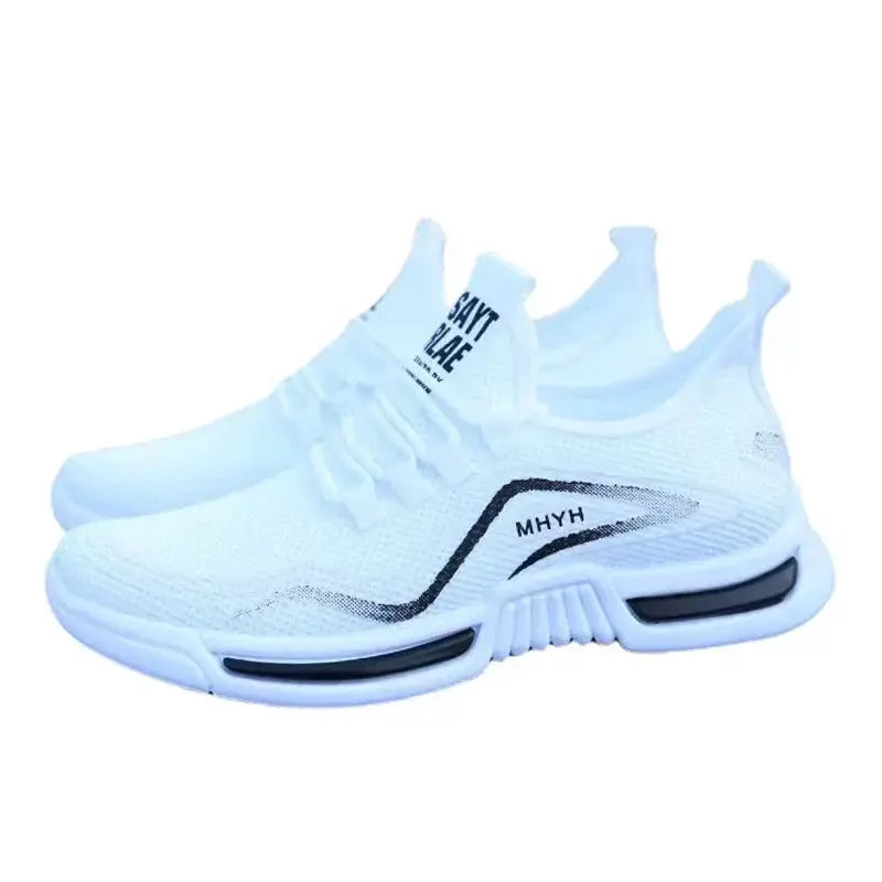 StrideFlex Men's Slip On Fashion Sneakers With Breathable Cotton Upper And Lightweight EVA Insole For All Day Comfort