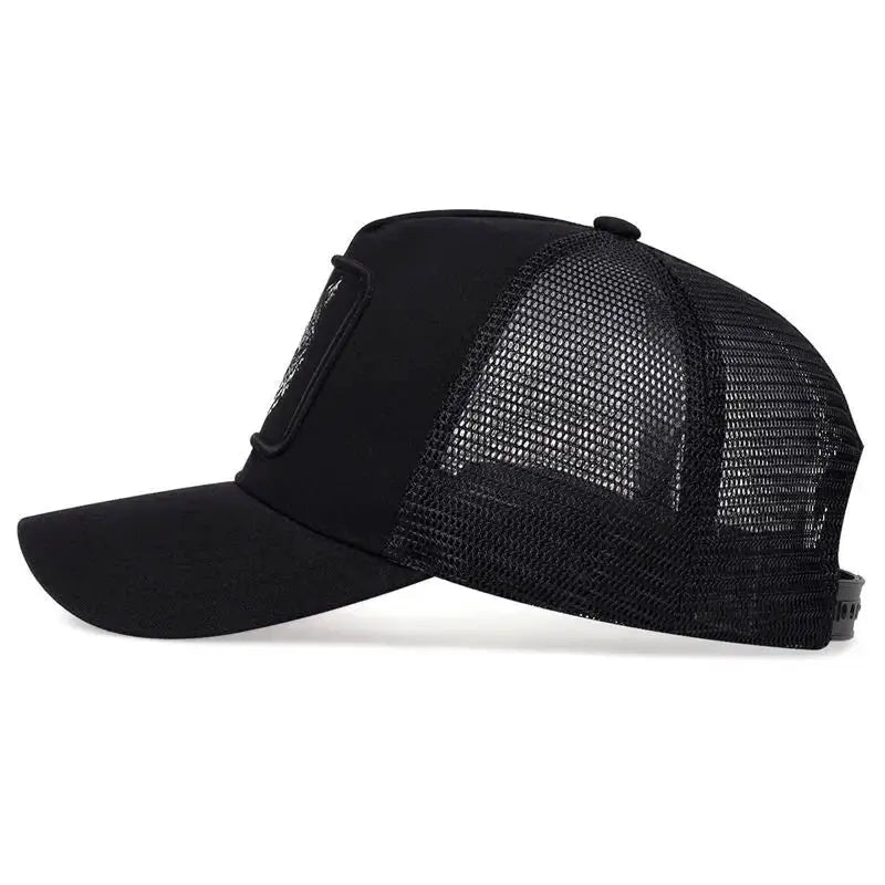 Men's Fashion Casual Cap Unisex Outdoor Breathable Sunshade Net Hat Cross Border Summer Baseball Cap Comfortable Fit