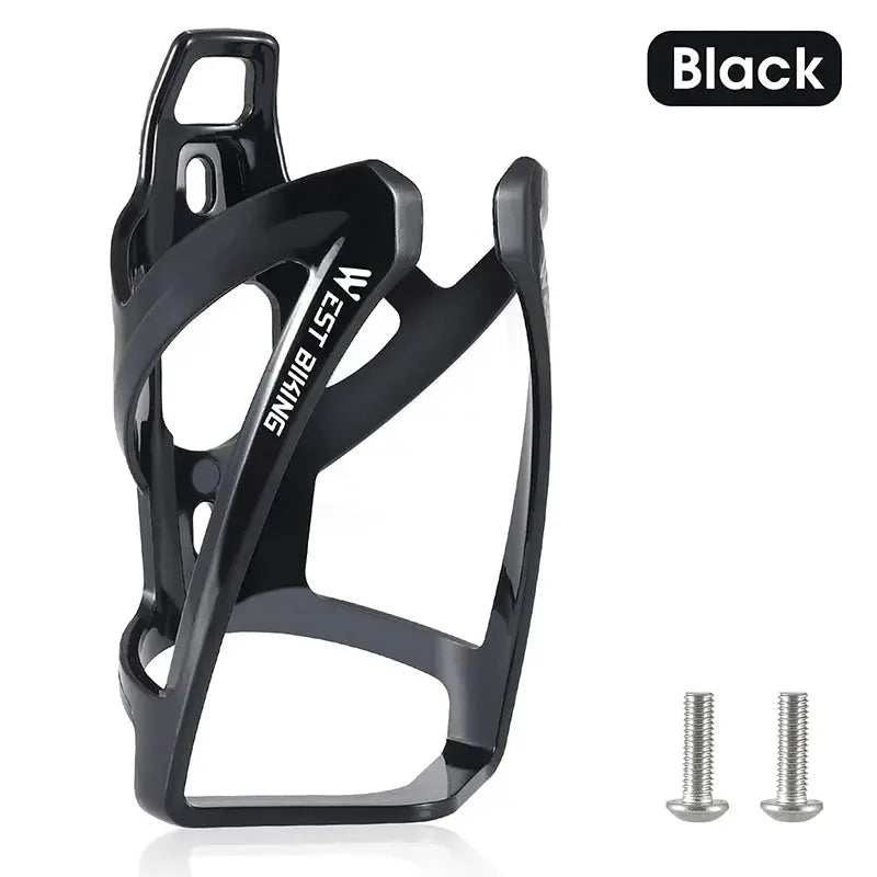 West Biking Colorful Gradient Bicycle Water Bottle Cage Ultralight for MTB and Road Bikes Durable PC Plastic Holder
