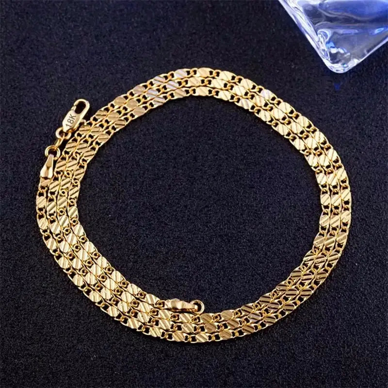 Sterling Silver 925 2mm Link Chain Necklace For Women And Men 16 18 20 22 24 26 28 30 Inches