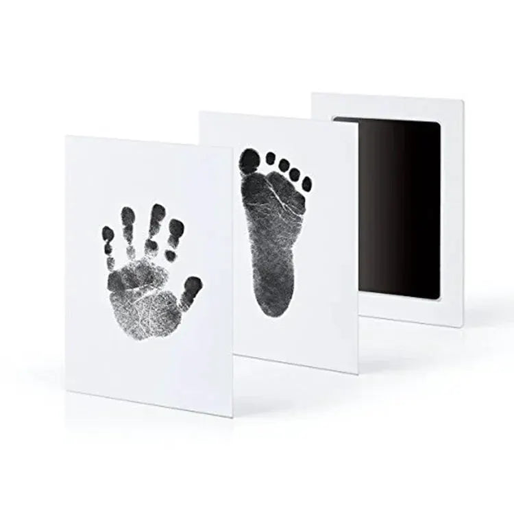 Safe Non Toxic Baby Footprint Kit Inkless No Touch Handprint For 0 To 12 Months Newborn Souvenir