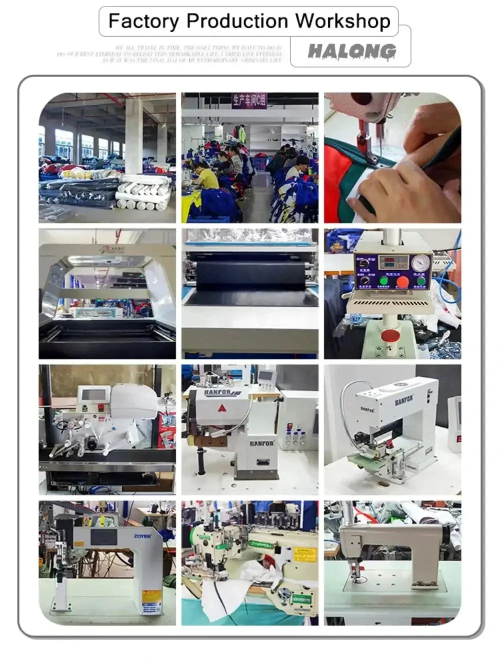Simple Men's Shirt factory production workshop collage showing sewing machines and skilled workers by Simples Market