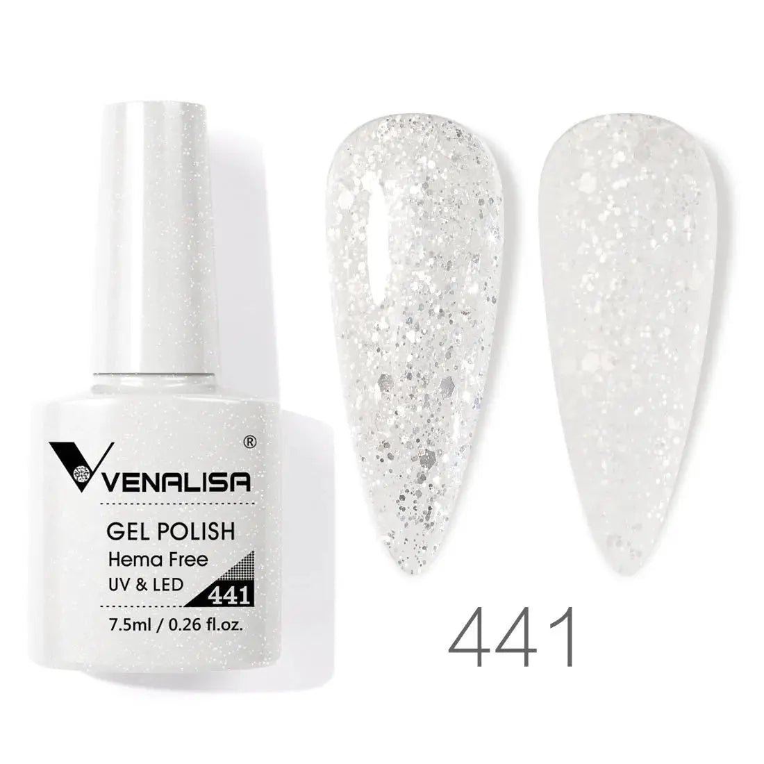 Venalisa 7 5ml Gel Nail Polish Kit 60 Colors Hema Free Milky White Jelly Soak Off UV LED Varnish Full Coverage