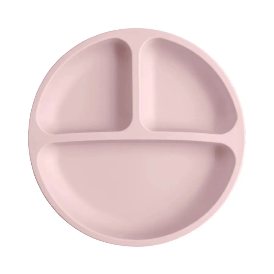 Silicone Suction Plate For Babies BPA Free Toddler Dining Dish With Suction Base Non Slip Tableware Kids Feeding Bowl