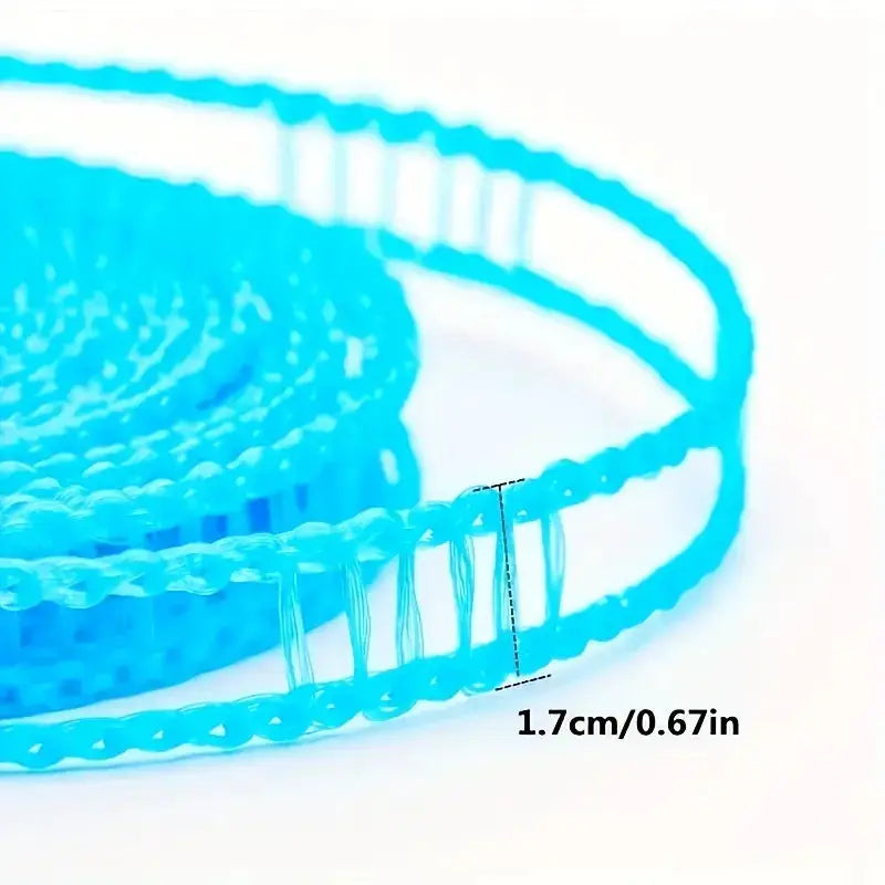Portable Clothesline With Upgraded Thickened Anti Slip Windproof Drying Rope For Outdoor Camping And Home Use