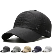 Original Design Running Cap For Men Quick Dry Breathable Duckbill Visor Baseball Cap For Outdoor Running And Fishing