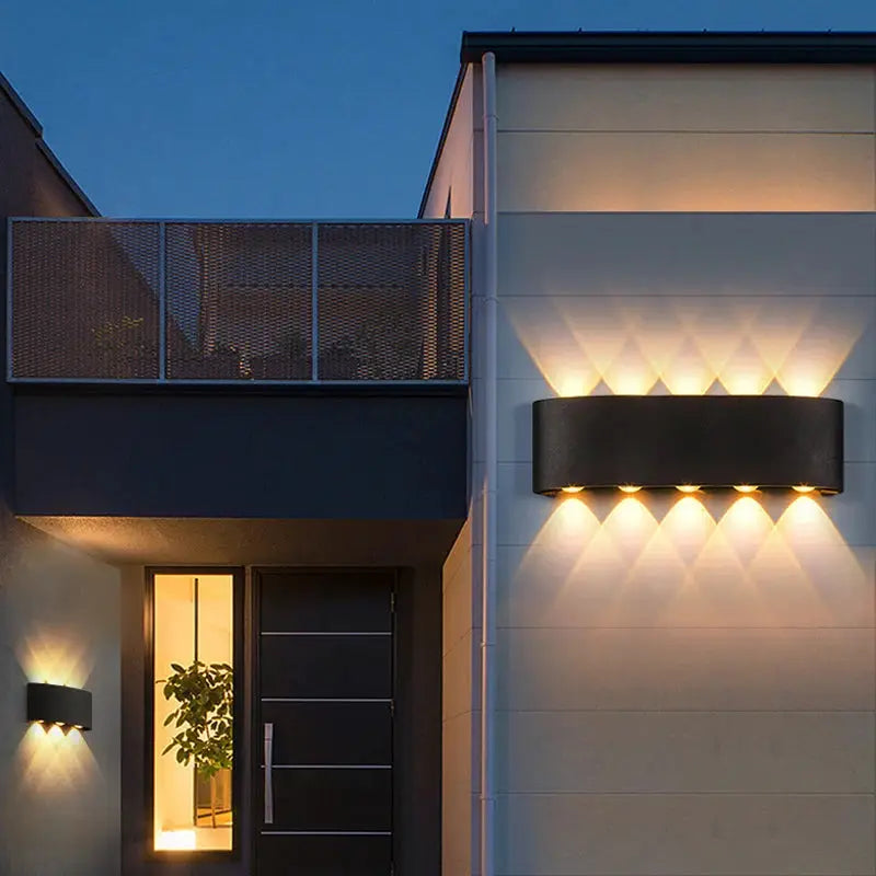 Up Down LED Lamp Waterproof Wall Light For Bedroom Living Room Corridor Balcony Indoor Outdoor Home Decor Lighting