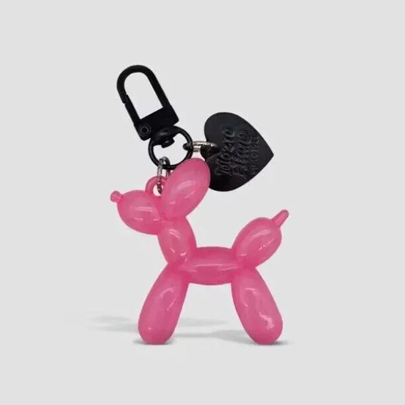 Y2K Balloon Dog Keychain Insta Style Cute Phone Chain Bag Pendant Accessory For Girls New