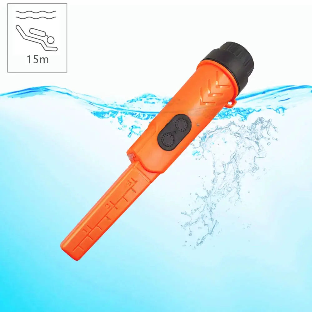 Metal detector finds bag by Simples Market, orange all-terrain garden detecting pouch accessory